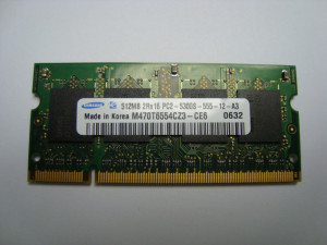 Памет за лаптоп DDR2 512MB PC2-5300 Samsung